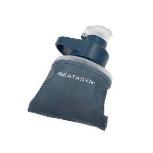 Butelka zwijana z filtrem Katadyn BeFree AC Filter 0,5 l niebieskoszara