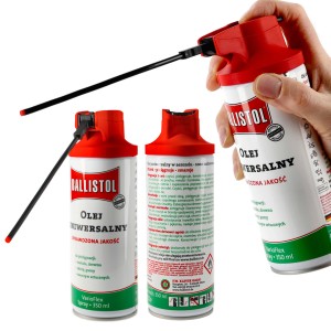 Olej do broni Ballistol spray z dyszą VarioFlex 350 ml