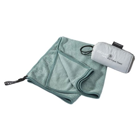 Ręcznik Cocoon Eco Travel Towel - Lyocell, M, zielony