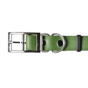 Obroża wodoodporna 4wild 25 mm 28-38 cm oliwkowa