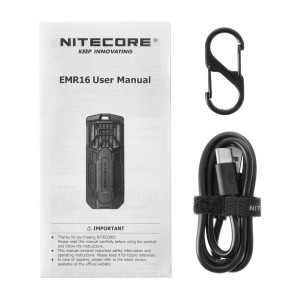 Odstraszacz komarów Nitecore EMR16 czarny