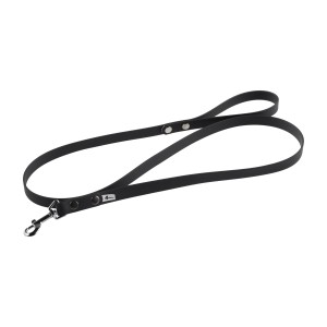Smycz BioThane 4wild wodoodporna 150 cm czarna