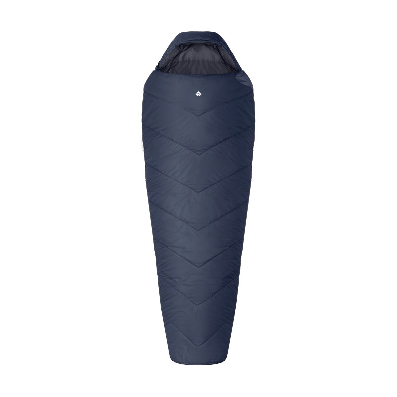 Śpiwór Alpinus Fiber Pro 1100 dla praworęcznych, szary