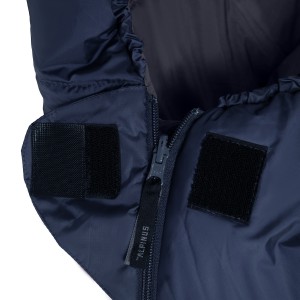 Śpiwór Alpinus Fiber Pro 1500 dla praworęcznych, granatowy