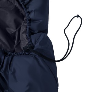 Śpiwór Alpinus Fiber Pro 1500 dla praworęcznych, granatowy
