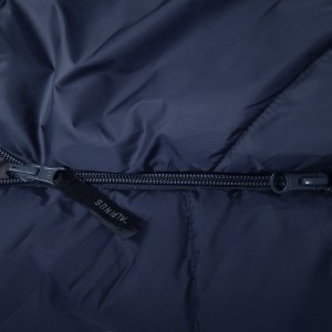 Śpiwór Alpinus Fiber Pro 1500 dla praworęcznych, granatowy