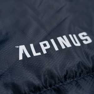 Śpiwór Alpinus Warm 1200 granatowy dla praworęcznych