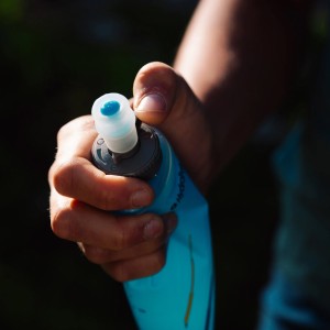 Miękka butelka na wodę HydraPak PocketFlask 500 ml malibu blue