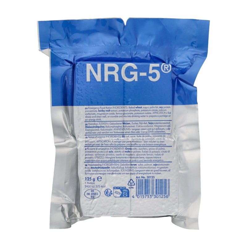 Racje żywnościowe NRG-5 125 g 575 kcal
