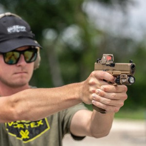 Kolimator Vortex Defender-ST 3 MOA Tan