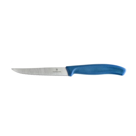 Nóż do steków i pizzy Victorinox Swiss Classic 6.7232.C1 ząbkowany niebieski