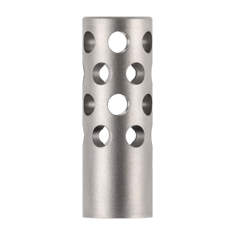 Kompensator Bergara kal. 30" 5/8x24 UNEF fi 19,1mm nierdzewny szary