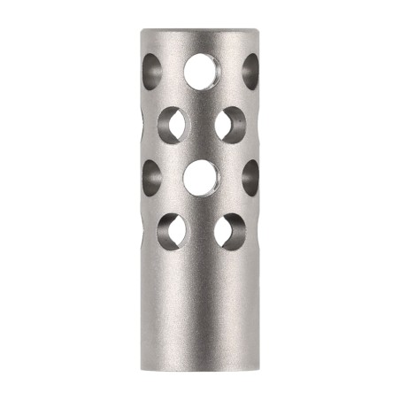 Kompensator Bergara kal. 30" 5/8x24 UNEF fi 19,1mm nierdzewny szary