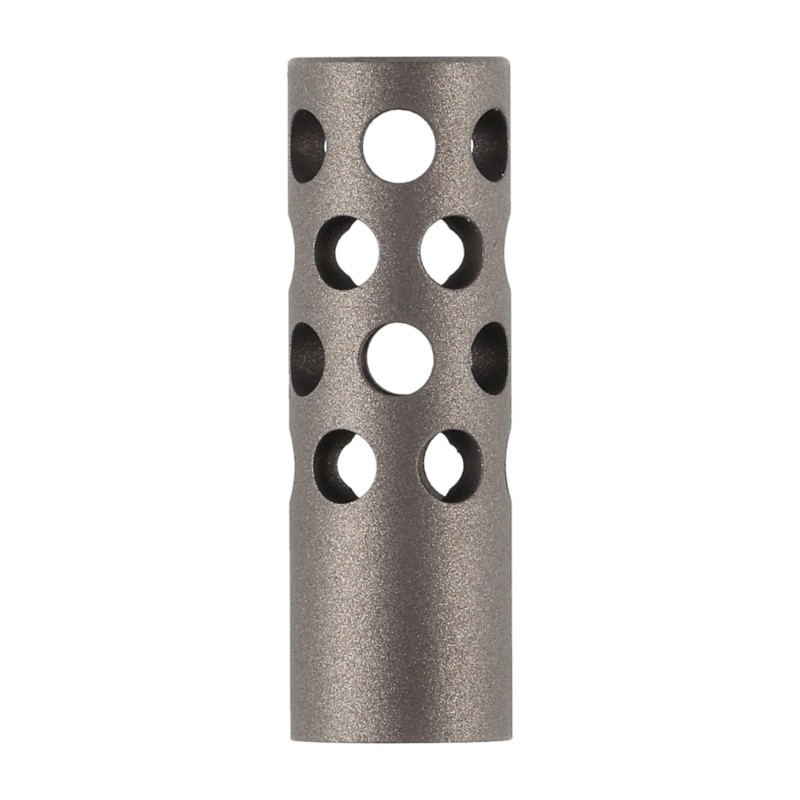 Kompensator Bergara kal. 30" M14x1 fi 16,6mm Nierdzewny szary