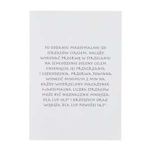 Osłona termiczna tłumika do broni Valkiria Thor Mk3 czarna