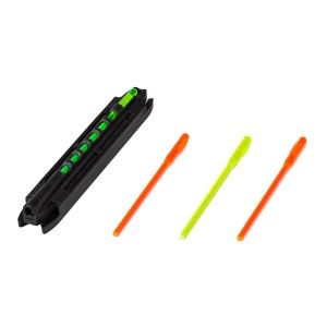 Muszka światłowodowa HIVIZ Magni-Hunter do strzelby na szynę 9 do 11,1mm magnetyczna