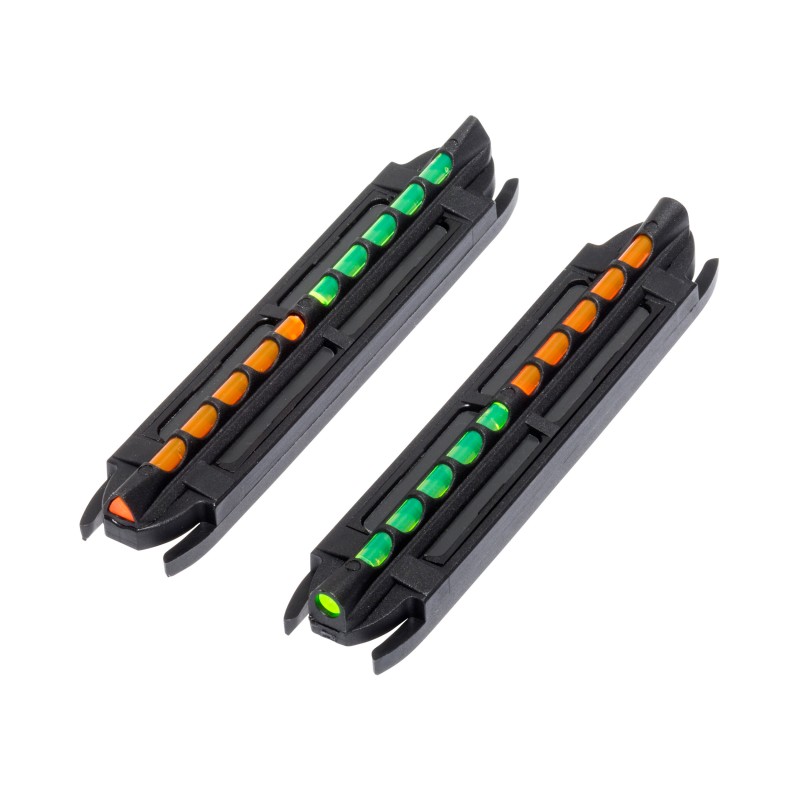 Muszka światłowodowa HIVIZ Two-In-One obustronna do strzelby na szynę 9 do 11,1mm magnetyczna