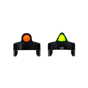 Muszka światłowodowa HIVIZ Two-In-One obustronna do strzelby na szynę 9 do 11,1mm magnetyczna