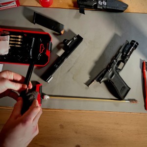 Zestaw do czyszczenia broni Birchwood do pistoletu/rewolweru kal. .22 - .45