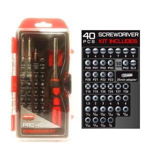 Zestaw wkrętaków rusznikarskich Birchwood Casey Pro Kit 40 szt.