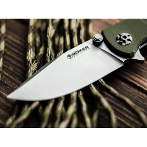 Nóż Böker Solingen Sherman EDC II G10 ODGreen MCut