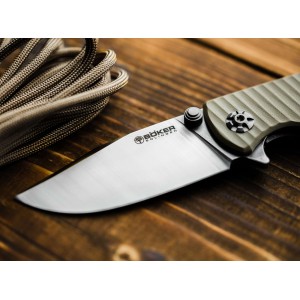 Nóż Böker Solingen Sherman EDC II G10 Coyote MCut