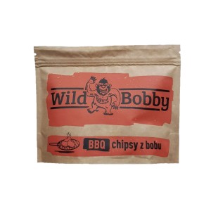 Chipsy z bobu Wild Bobby 100 g BBQ