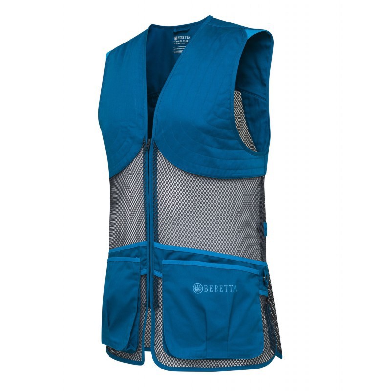 Kamizelka strzelecka Beretta Full Mesh Vest niebieska