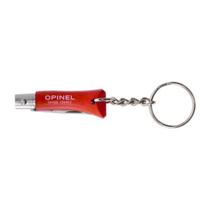 Nóż składany Opinel Colorama 02 brelok inox grab pomarańczowy