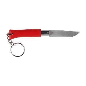 Nóż składany Opinel Colorama 04 brelok inox grab czerwony