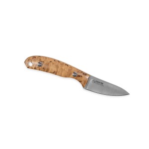 Nóż Casström Safari Mini Hunter Stab. Curly Birch
