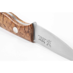 Nóż Casström Safari Mini Hunter Stab. Curly Birch