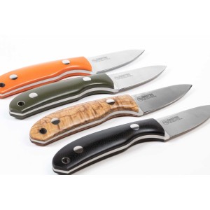 Nóż Casström Safari Mini Hunter Stab. Curly Birch