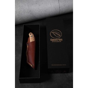 Nóż Casström Safari Mini Hunter Stab. Curly Birch