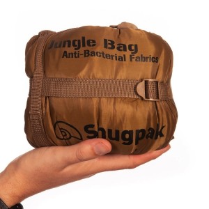 Śpiwór Snugpak Jungle Bag coyote dla praworęcznych