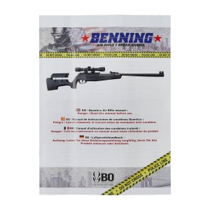 Wiatrówka Black Ops Benning 4,5 mm