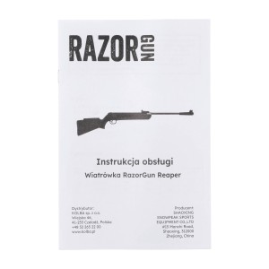 Wiatrówka RGun Reaper 5,5 mm z lunetą celowniczą 4x20