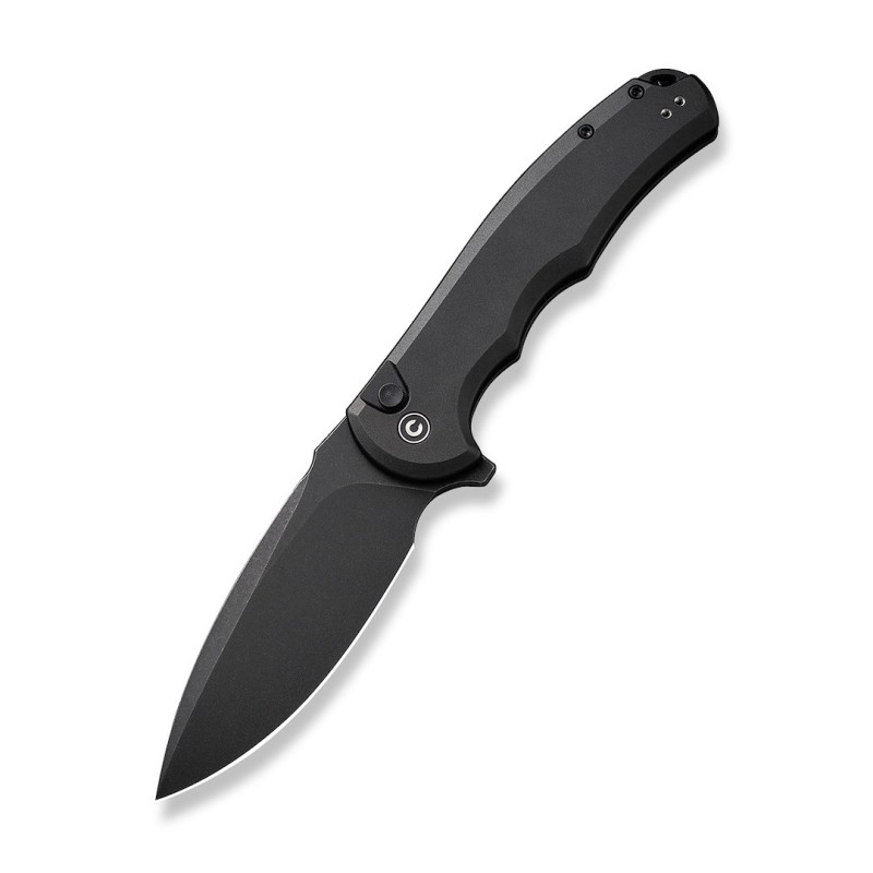 Nóż CIVIVI Button Lock Praxis Aluminum All Black
