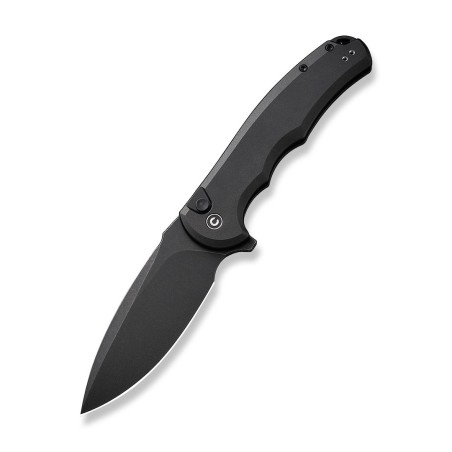 Nóż CIVIVI Button Lock Praxis Aluminum All Black