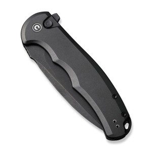 Nóż CIVIVI Button Lock Praxis Aluminum All Black