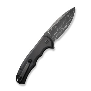 Nóż CIVIVI Button Lock Praxis Alu Black Damast