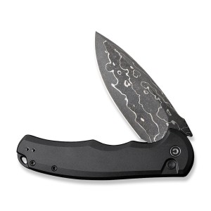 Nóż CIVIVI Button Lock Praxis Alu Black Damast