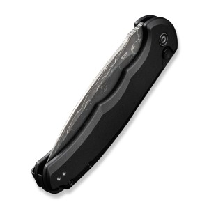 Nóż CIVIVI Button Lock Praxis Alu Black Damast
