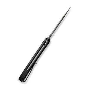 Nóż CIVIVI Button Lock Praxis Alu Black Damast