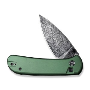Nóż CIVIVI Qubit Damast Aluminum Green C22030E-DS1