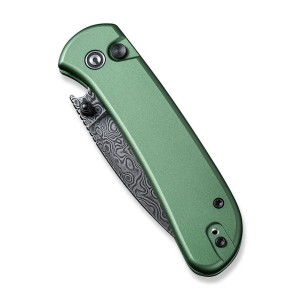 Nóż CIVIVI Qubit Damast Aluminum Green C22030E-DS1