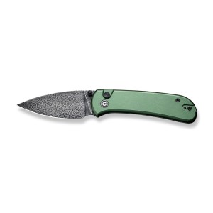Nóż CIVIVI Qubit Damast Aluminum Green C22030E-DS1