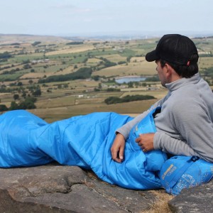 Śpiwór Snugpak Navigator Sapphire Blue dla leworęcznych