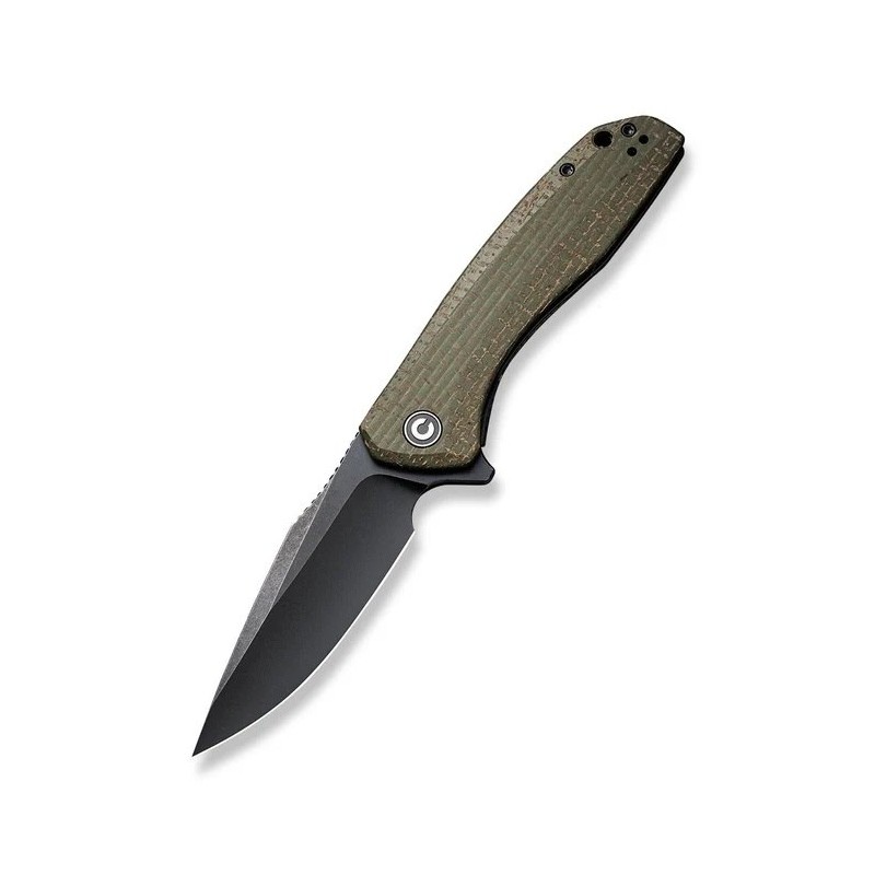 Nóż CIVIVI Baklash 9Cr18MoV Green Micarta Coarse