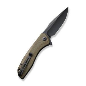 Nóż CIVIVI Baklash 9Cr18MoV Green Micarta Coarse